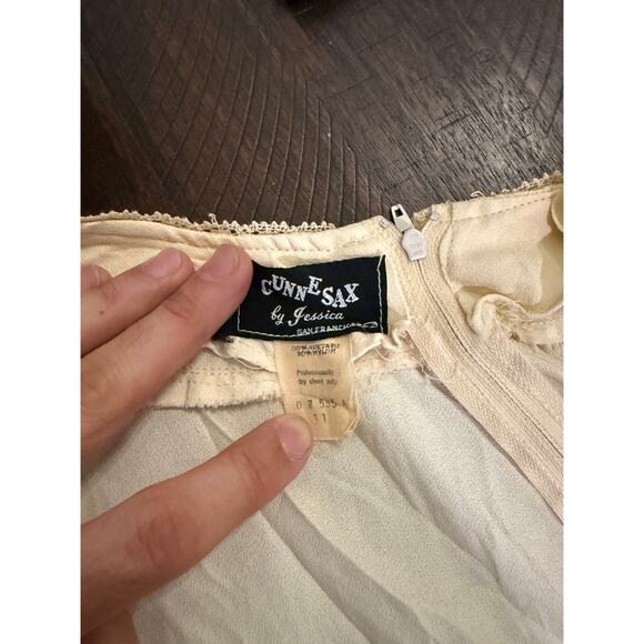 Vintage 70s Gunne Sax Jessica McClintock Prairie Cottage Dress 11 - Picture 6 of 11